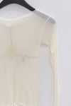 BASERANGE Tabby Star Long Sleeve T-Shirt Portugal BAS-TOTA-CG-000-UNDYED